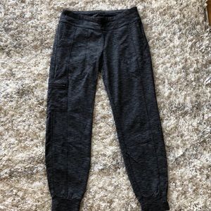Athleta joggers graphite colored